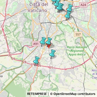 Mappa Piazzale Benito Juarez, 00144 Roma RM, Italia (6.02538)