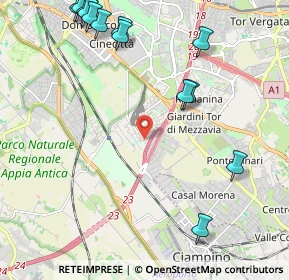 Mappa Via Lucrezia Romana, 00178 Roma RM, Italia (2.96462)