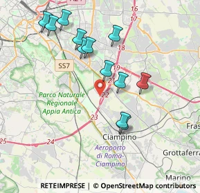 Mappa Via Lucrezia Romana, 00178 Roma RM, Italia (4.005)