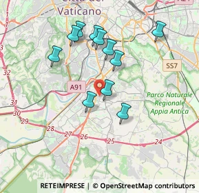 Mappa Viale Europa, 00168 Roma RM, Italia (3.54)