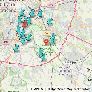 Mappa Via Appia Antica, 00178 Roma RM, Italia (4.89474)