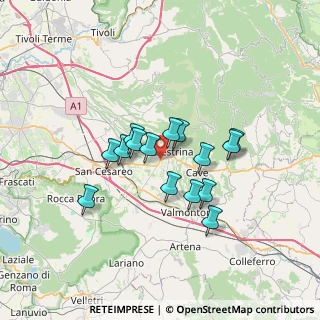 Mappa , 00036 Palestrina RM, Italia (5.57267)