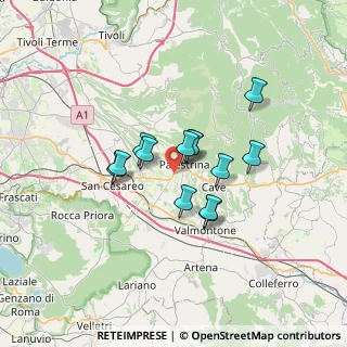 Mappa , 00036 Palestrina RM, Italia (5.05769)