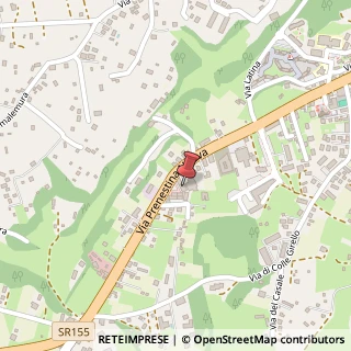 Mappa Via Prenestina Nuova, 181, 00036 Labico, Roma (Lazio)