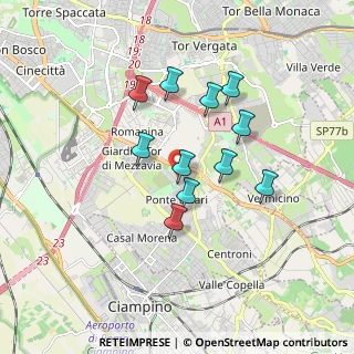 Mappa Via di Campo Romano, 00173 Roma RM, Italia (1.53)