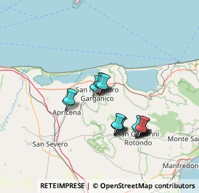 Mappa Via Vincenzo Coco, 71015 San Nicandro Garganico FG, Italia (12.64647)