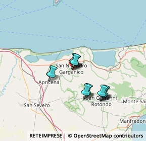 Mappa Via Vincenzo Coco, 71015 San Nicandro Garganico FG, Italia (11.59214)