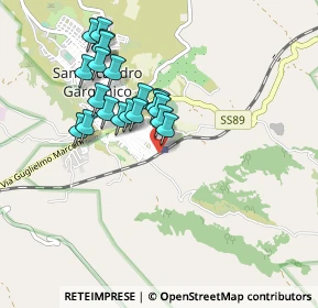 Mappa Via Vincenzo Coco, 71015 San Nicandro Garganico FG, Italia (0.853)