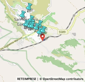 Mappa Via Vincenzo Coco, 71015 San Nicandro Garganico FG, Italia (0.85333)