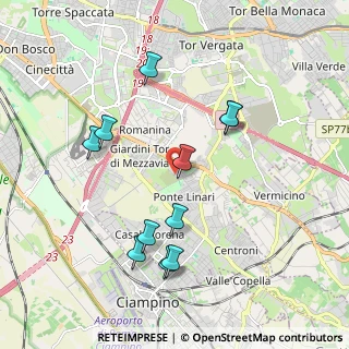 Mappa Via Belcastro, 00173 Roma RM, Italia (2.04364)