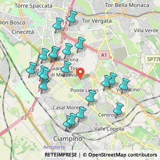 Mappa Via Belcastro, 00173 Roma RM, Italia (2.2305)