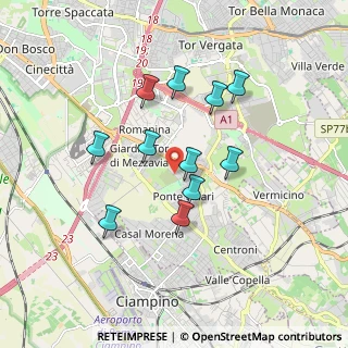Mappa Via Belcastro, 00173 Roma RM, Italia (1.61636)