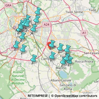 Mappa Via Belcastro, 00173 Roma RM, Italia (9.458)