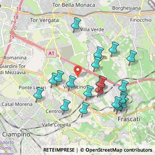 Mappa Via Vigne dello Spinoretico, 00044 Frascati RM, Italia (2.165)