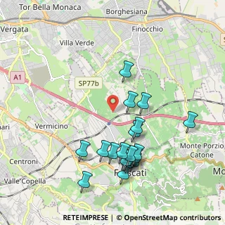 Mappa Via Cornufella, 00044 Frascati RM, Italia (2.16895)