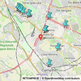 Mappa Via Pietro Crostarosa, 00173 Roma RM, Italia (3.01929)