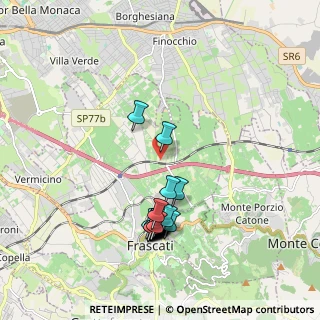 Mappa Via Colle dello Stinco, 00044 Frascati RM, Italia (2.0405)