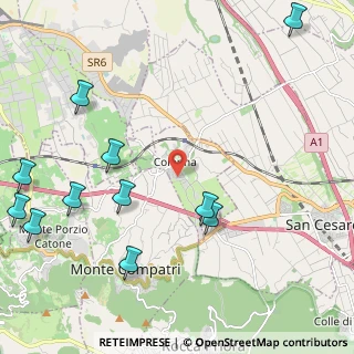 Mappa Via Benedetto Croce, 00030 Colonna RM, Italia (3.00727)