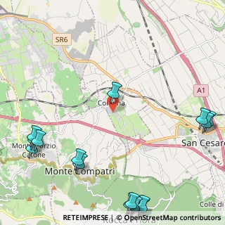 Mappa Via Benedetto Croce, 00030 Colonna RM, Italia (3.56133)