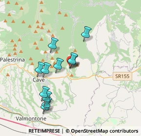 Mappa Via Nuova, 00030 Genazzano RM, Italia (3.51636)