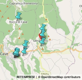 Mappa Via Antonio Andreani, 00030 Genazzano RM, Italia (2.24727)