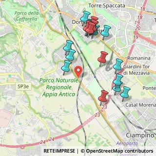 Mappa Via Bisignano, 00178 Roma RM, Italia (2.251)