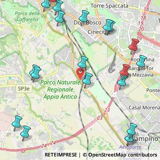 Mappa Via Bisignano, 00178 Roma RM, Italia (3.3)