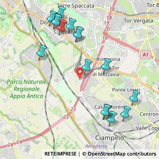 Mappa Via Giovanni Silvagni, 00178 Roma RM, Italia (2.68188)