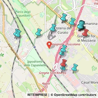 Mappa Via Campo Farnia, 00173 Roma RM, Italia (1.363)