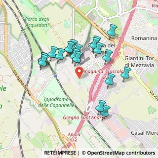 Mappa Via Campo Farnia, 00173 Roma RM, Italia (0.913)