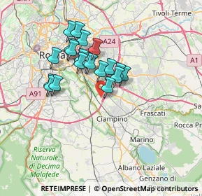 Mappa Via Joan Miró, 00178 Roma RM, Italia (6.049)
