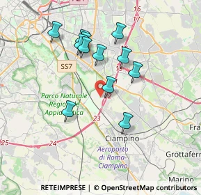 Mappa Via Joan Miró, 00178 Roma RM, Italia (3.465)