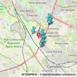 Mappa Via Joan Miró, 00178 Roma RM, Italia (1.26455)