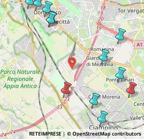 Mappa Via Joan Miró, 00178 Roma RM, Italia (3.18)