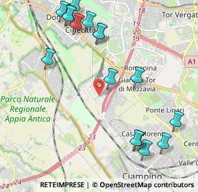 Mappa Via Joan Miró, 00178 Roma RM, Italia (2.69)