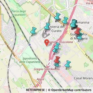 Mappa Via Joan Miró, 00178 Roma RM, Italia (1.269)