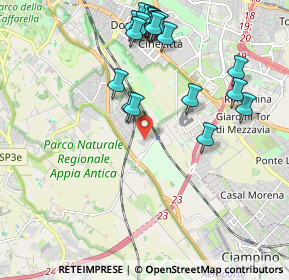 Mappa Via Serrastretta, 00178 Roma RM, Italia (2.3795)