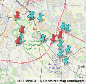 Mappa Via Serrastretta, 00178 Roma RM, Italia (4.20375)