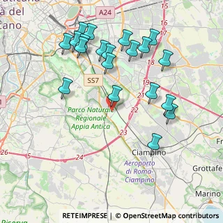Mappa Via Filadelfia, 00178 Roma RM, Italia (4.574)
