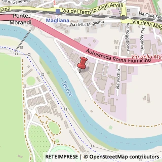 Mappa Via Fabbriche di Vallico, 27, 00148 Roma, Roma (Lazio)