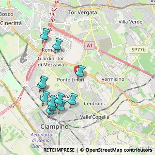 Mappa Via Cortale, 00118 Roma RM, Italia (2.25583)