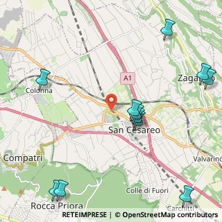 Mappa Centro Commerciale La Noce, 00030 San Cesareo RM, Italia (2.95909)