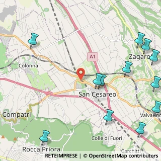 Mappa Centro Commerciale La Noce, 00030 San Cesareo RM, Italia (3.35417)