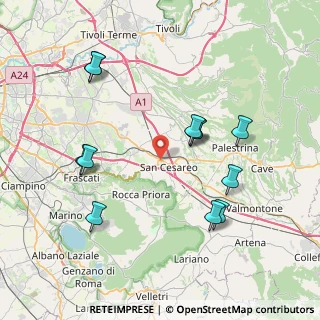 Mappa Centro Commerciale La Noce, 00030 San Cesareo RM, Italia (8.51833)