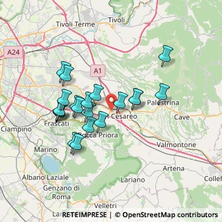 Mappa Centro Commerciale La Noce, 00030 San Cesareo RM, Italia (6.757)