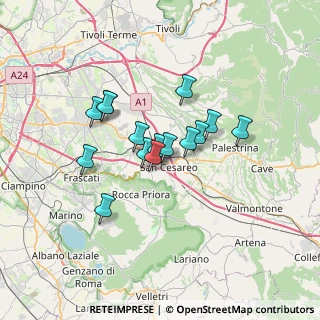 Mappa Centro Commerciale La Noce, 00030 San Cesareo RM, Italia (5.362)