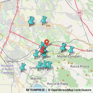 Mappa CAP, 00044 Frascati RM, Italia (3.912)