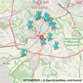 Mappa Viale della Tecnica, 00144 Roma RM, Italia (3.72818)