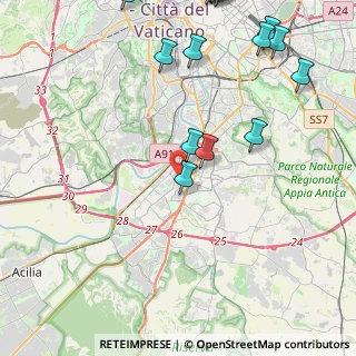 Mappa Viale della Tecnica, 00144 Roma RM, Italia (6.9135)