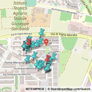 Mappa Via Antonio De Micheli, 00143 Roma RM, Italia (0.24138)